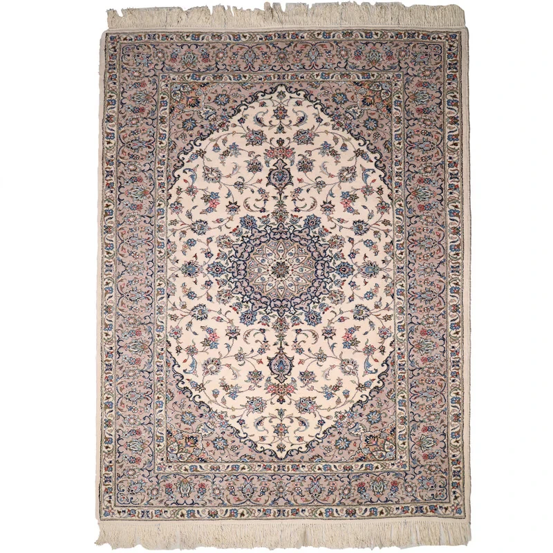 فرش دستباف شش متری مدل اردکان طرح خورشیدی کد 4030252
