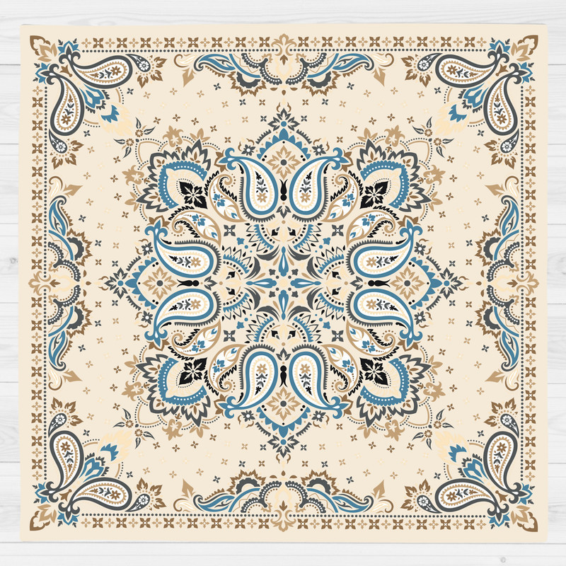 رومیزی طرح سنتی کد 9963
