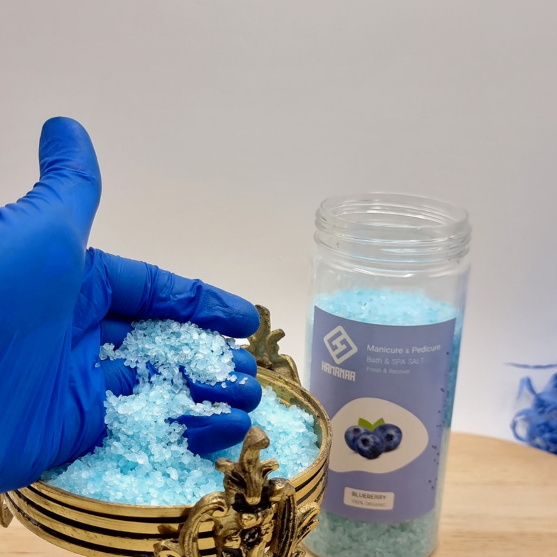 نمک حمام هامانا مدل Blueberry وزن 950 گرم