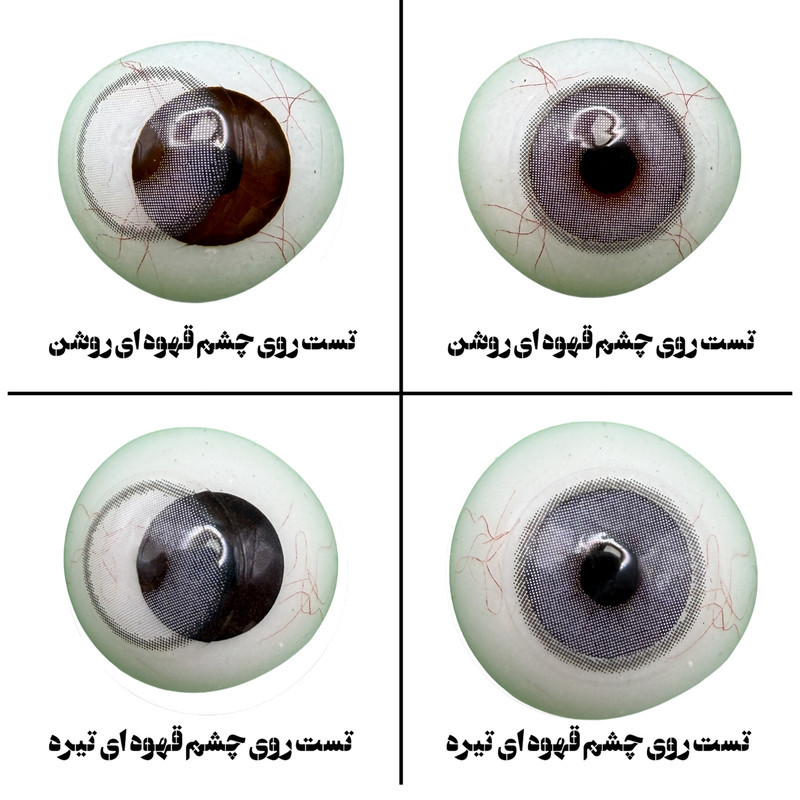 لنز چشم هرا گریس تمیم کانتکت لنز مدل REBEL GRAY کد 12 رنگ طوسی روشن دوردار