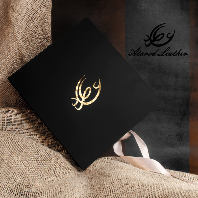 ست هدیه مردانه چرم عطارد مدل چرم طبیعی کد A50