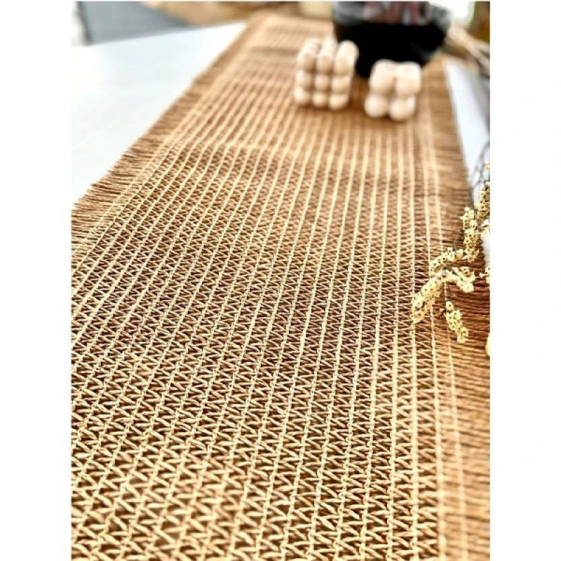رانر مدل حصیری wicker سایز 150x30 سانتی‌متر