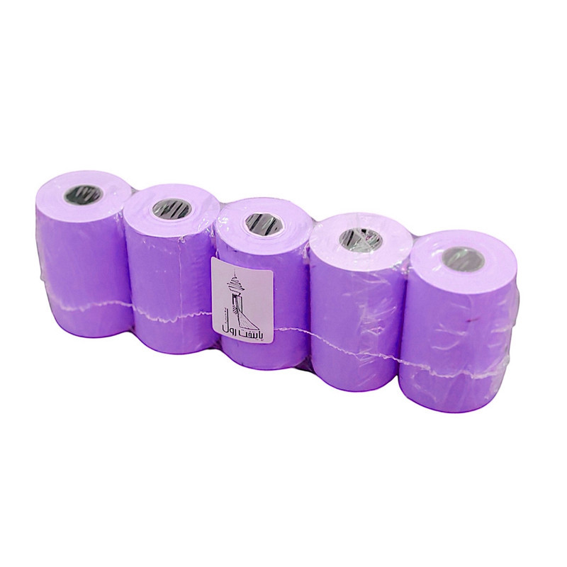 کاغذ پرینتر حرارتی پایتخت رول مدل Pr80mm بسته 10 عددی