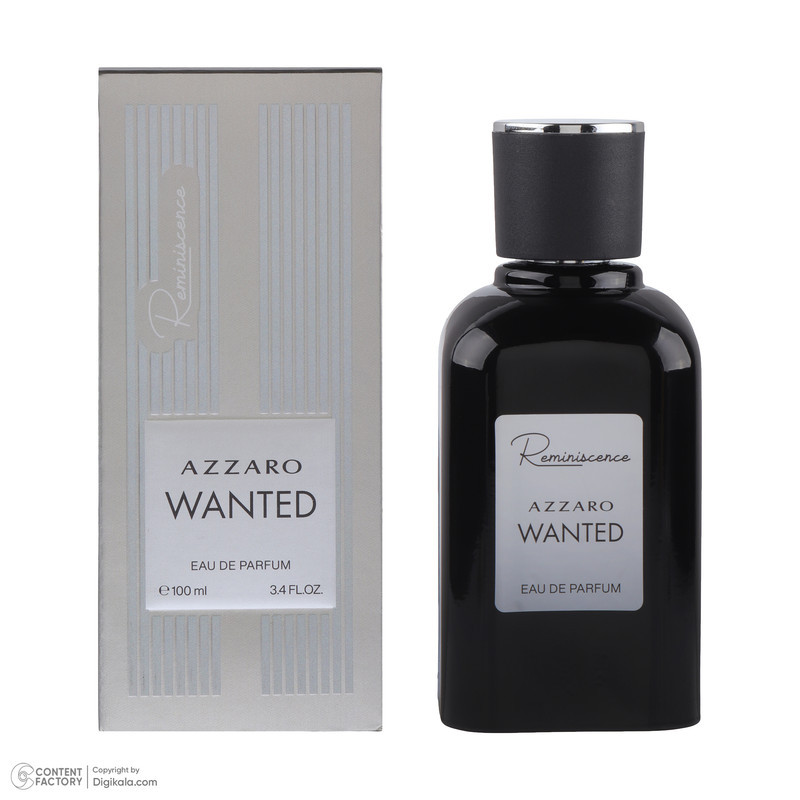 ادوپرفیوم مردانه رمینیسنس مدل Azzaro Wanted حجم 100 میلی‌لیتر، با رایحه خنک و ساختار طبیعت، فاقد مواد حساسیت‌زا