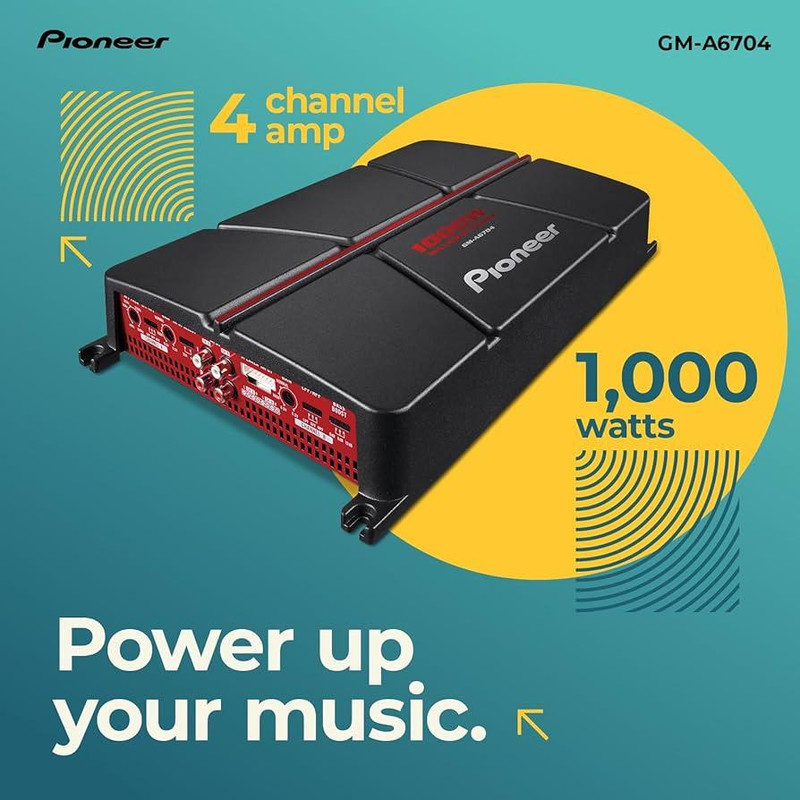 آمپلی فایر خودرو پایونیر GM-A6704