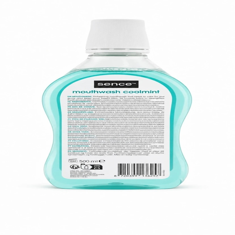 دهان شویه سنس مدل COOLMINT حجم 500 میلی لیتر