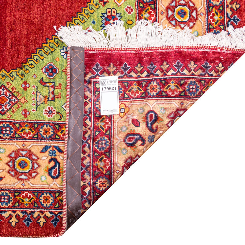 فرش دستباف سه متری سی پرشیا کد 179621 زمینه لاکی
