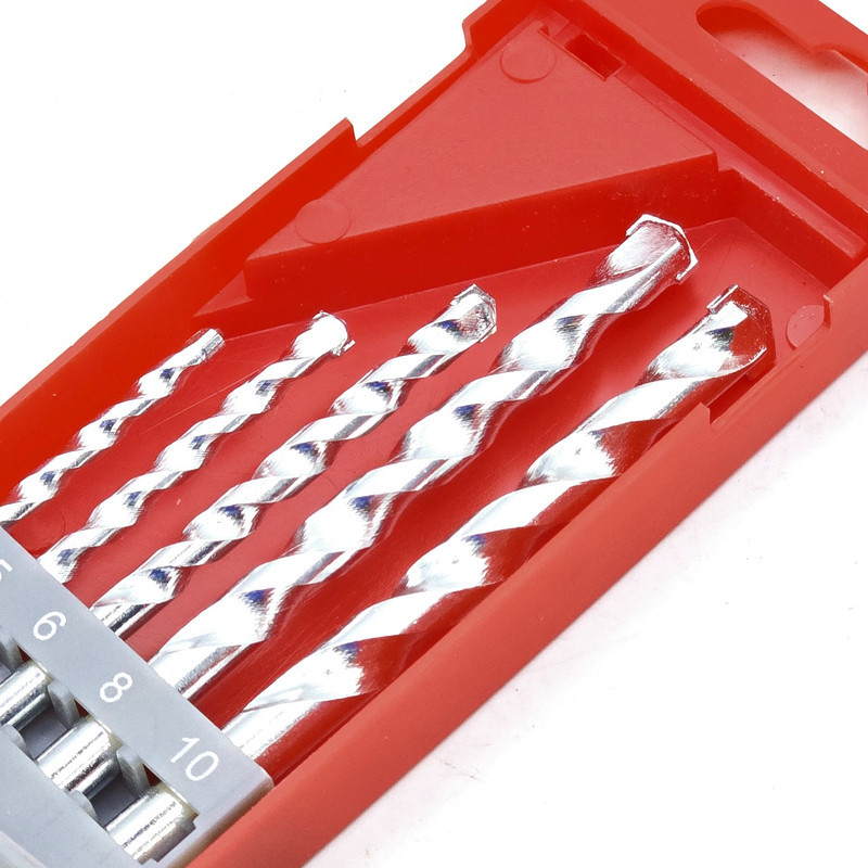 مته الماسه دیوار باس مدل -4-5-6-8-10MM مجموعه 5 عددی