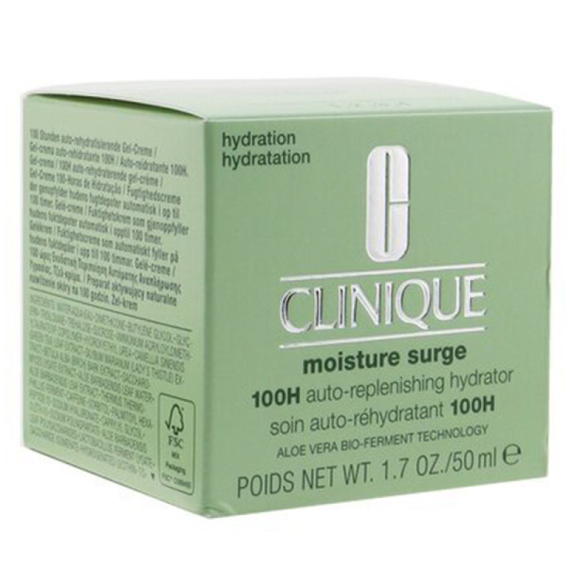 کرم آبرسان کلینیک مدل moisture surge 100h حجم 50 میلی لیتر