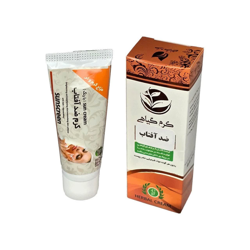 کرم ضدآفتاب مدل تیوپی - 42 گرم
