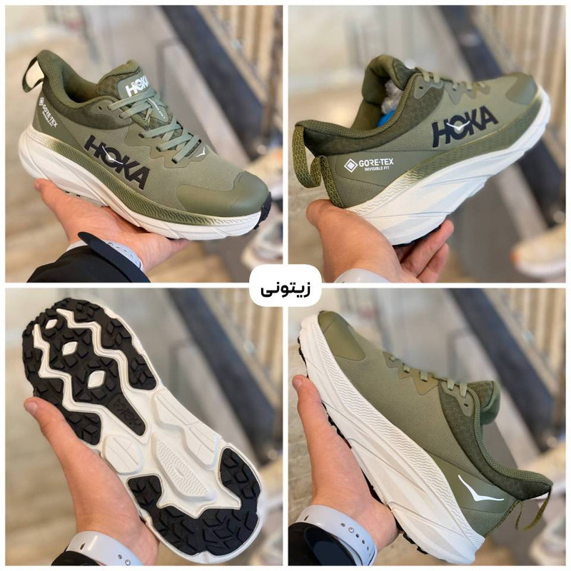 کفش پیاده روی مردانه هوکا مدل challenger gortex