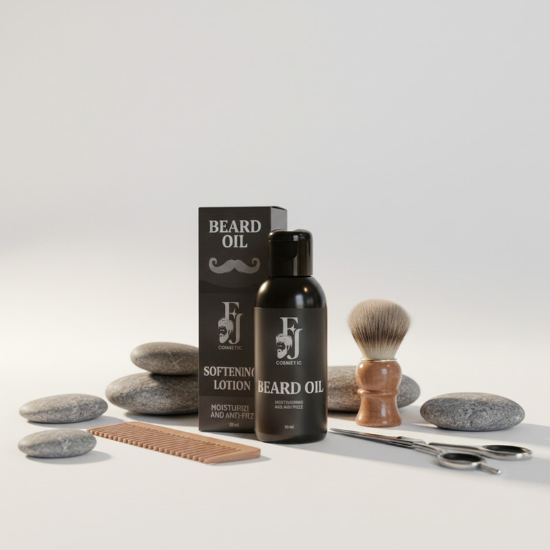 نرم‌کننده مو افجه مدل SL-BEARD03 حجم 60 میلی‌لیتر مجموعه 2 عددی