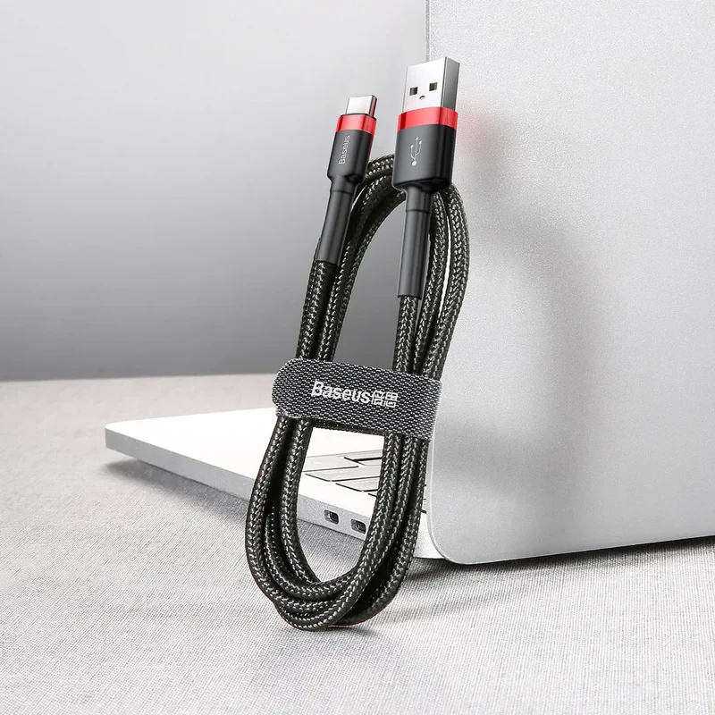 کابل تبدیل USB به USB-C بیسوس  مدل CATKLF-C91 Cafule طول 2 متر