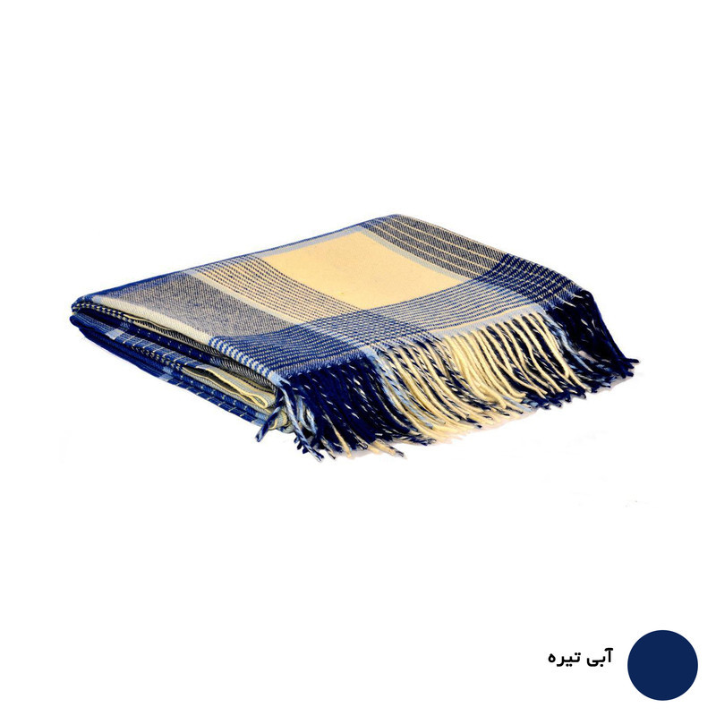 پتو مسافرتی 1 نفره سیمین پتو مدل هلیا سایز 220x150x0.2 سانتی‌متر