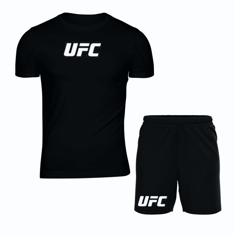 ست تی‌شرت و شلوارک ورزشی مردانه مدل Ufc590