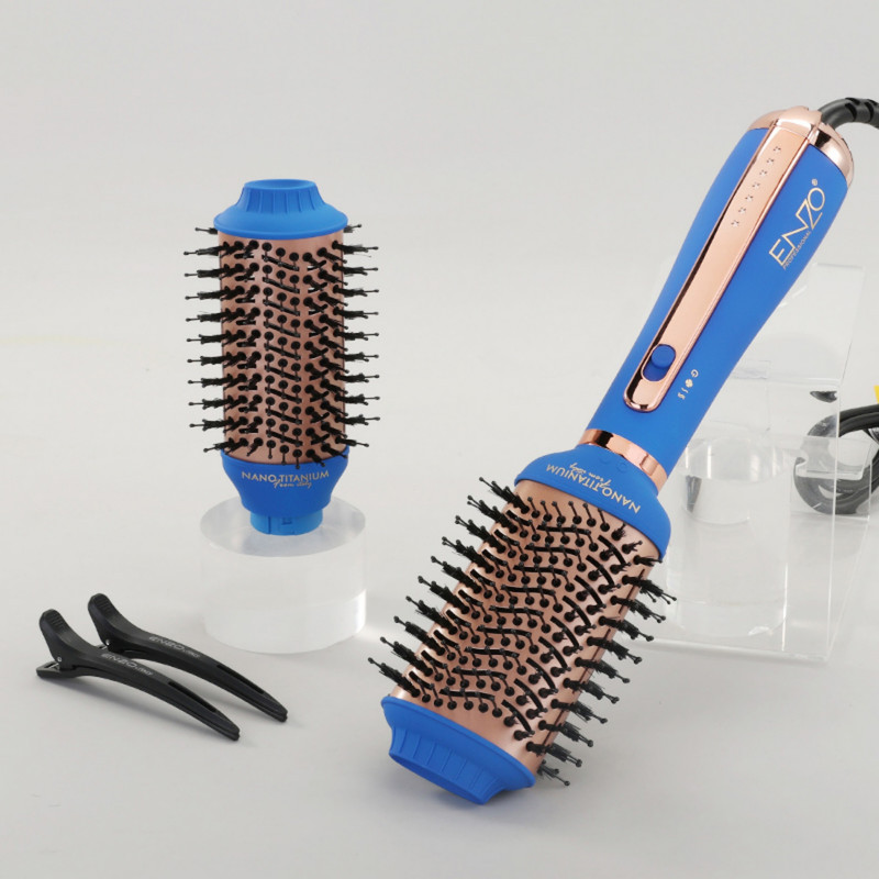 سشوار برس‌دار چرخشی 1500وات انزو پروفیشینال مدل EN-6216 2in1