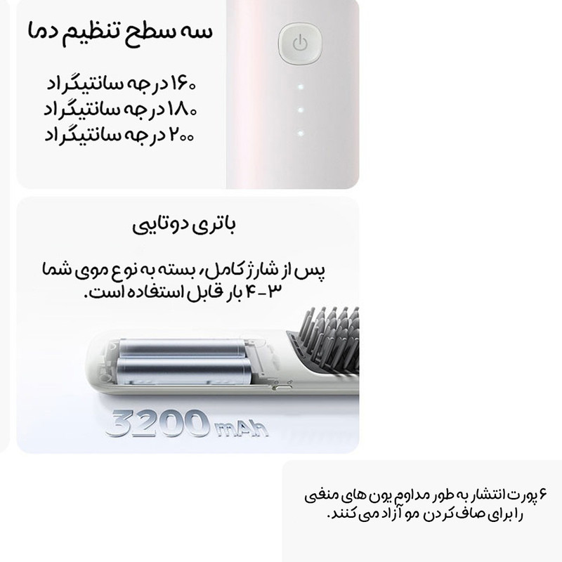 برس حرارتی میجیا مدل MJZFS01LF