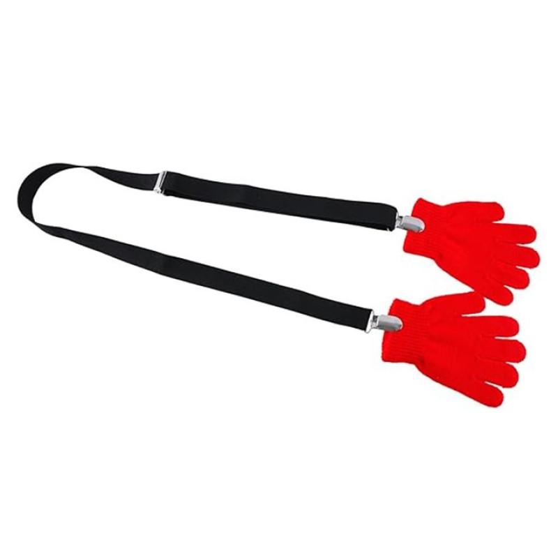 گیره لباس لوفایبر مدل گیره نگهدارنده دستکش بچگانه-60cm