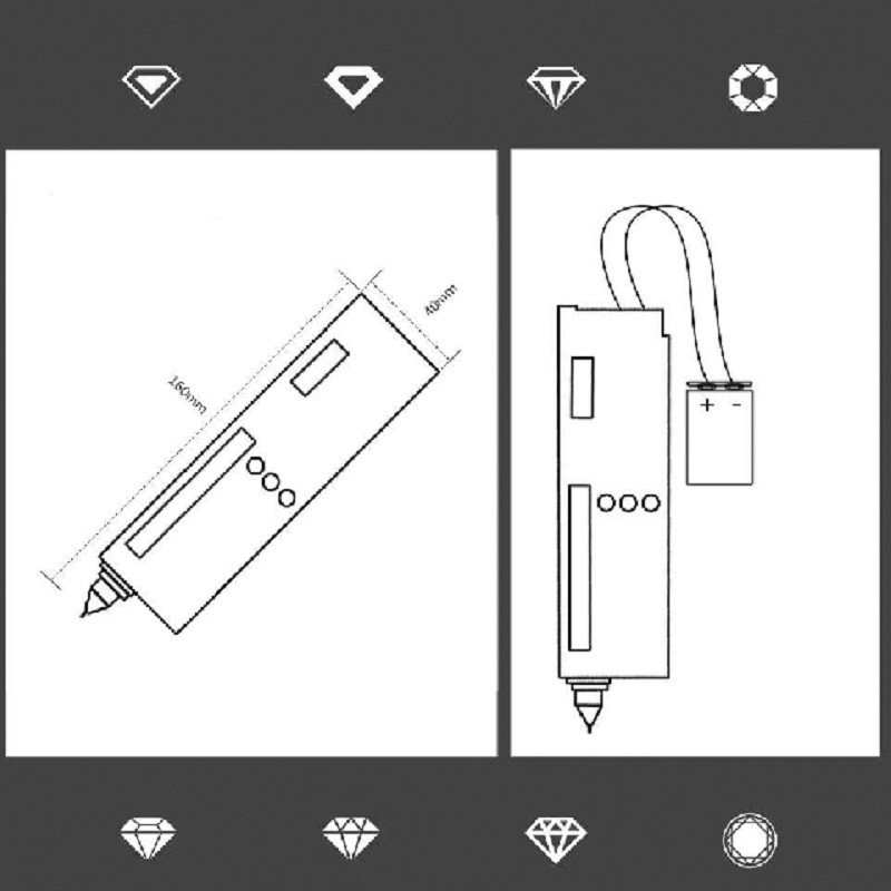 دستگاه تستر الماس مدل DIAMOND SELECTOR II