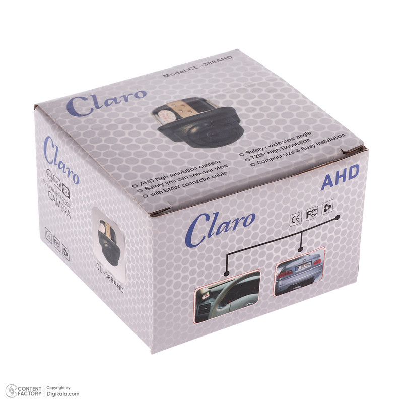 دوربین دنده عقب خودرو کلارو مدل CL-388AHD