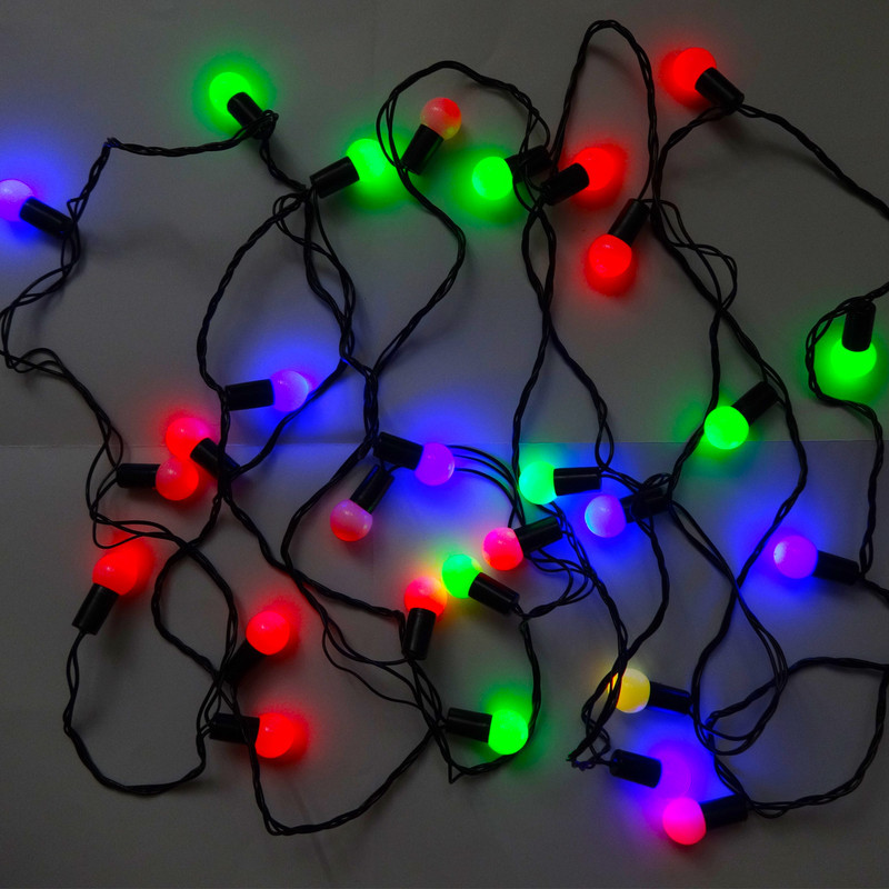 ریسه ال ای دی مدل فندقی RGB طول 5 متر