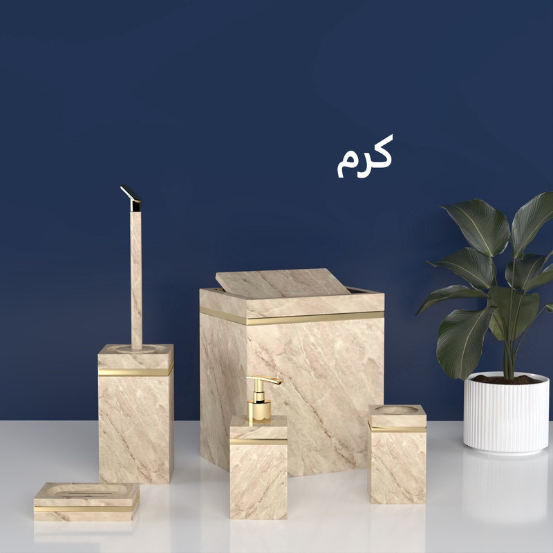 ست سرویس بهداشتی 5 تکه هارمونی مدل TP65102