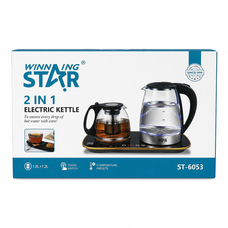چای ساز کنار هم وینینگ استار مدل ST-6053