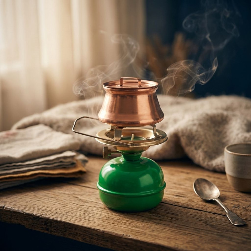 جاشمعی طرح دیگ مسی سنتی