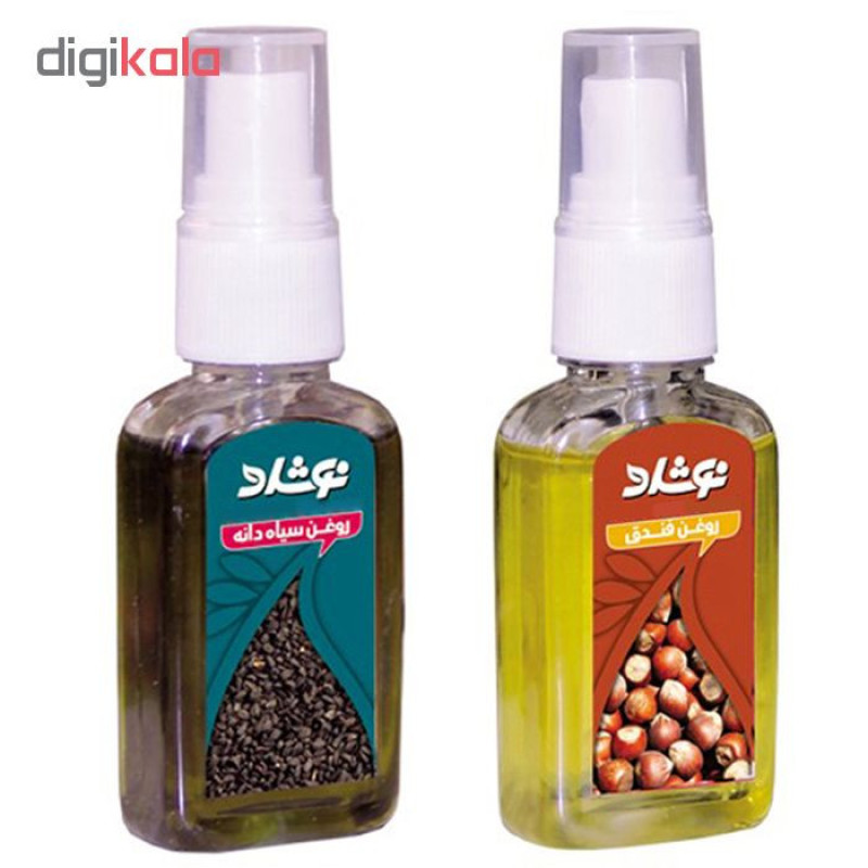 روغن مو نوشاد مدل Anti-hair loss حجم 74 میلی لیتر مجموعه 2 عددی