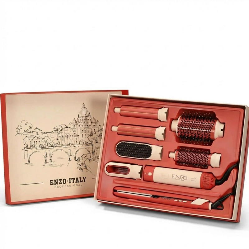 سشوار حرفه‌ای 1500 وات انزو پروفیشینال مدل EN-6601 6in1