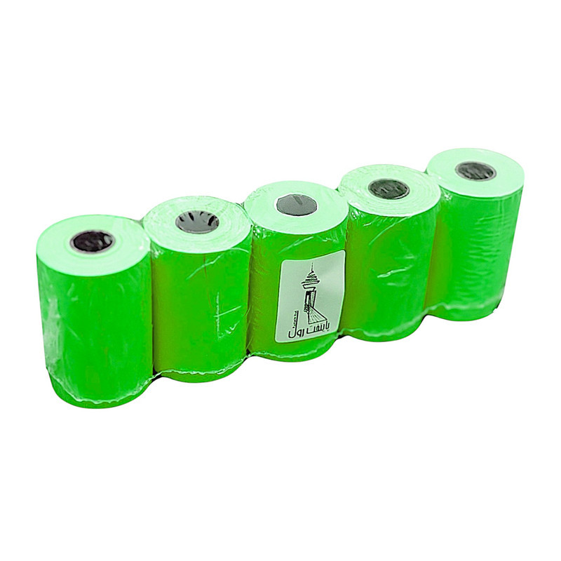 کاغذ پرینتر حرارتی پایتخت رول مدل Pos Gr14 بسته 5 عددی