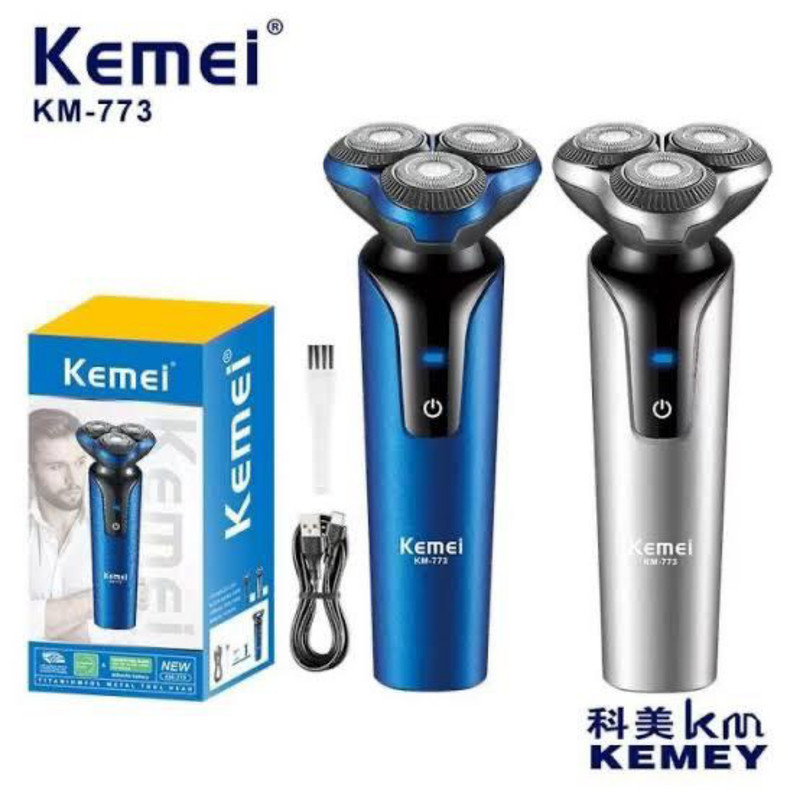 ست ماشین اصلاح موی صورت و بدن شارژی کیمی مدل km-773