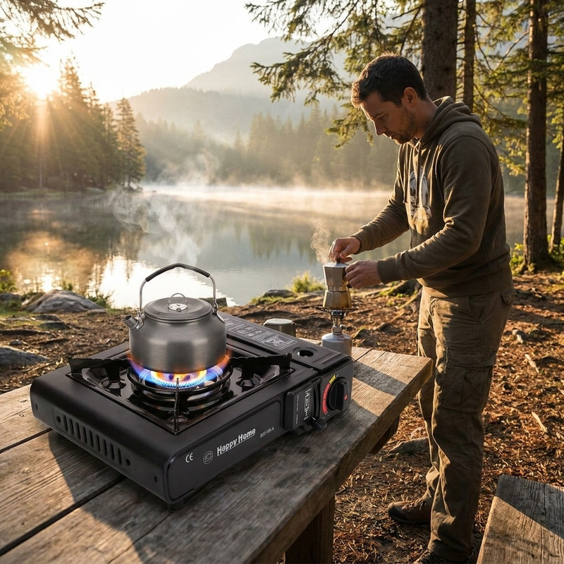اجاق سفری هپی هوم مدل BDZ-155-A