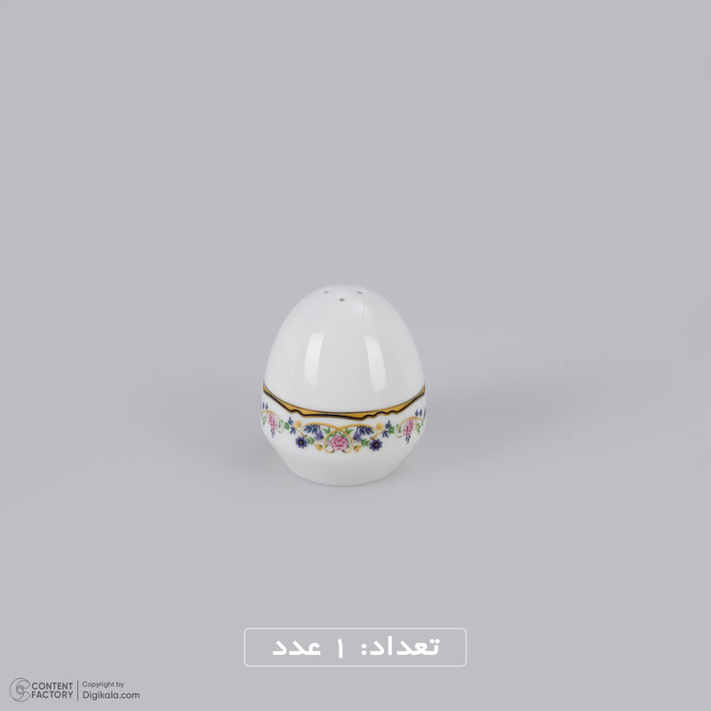 سرویس  غذا خوری 28 پارچه چینی زرین ایران سری ایتالیا اف مدل Golestan 2 درجه عالی