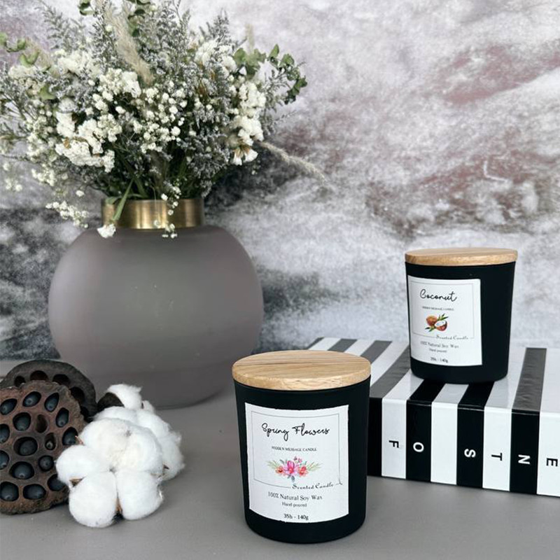 شمع معطر مدل گیاهی رایحه لوندر