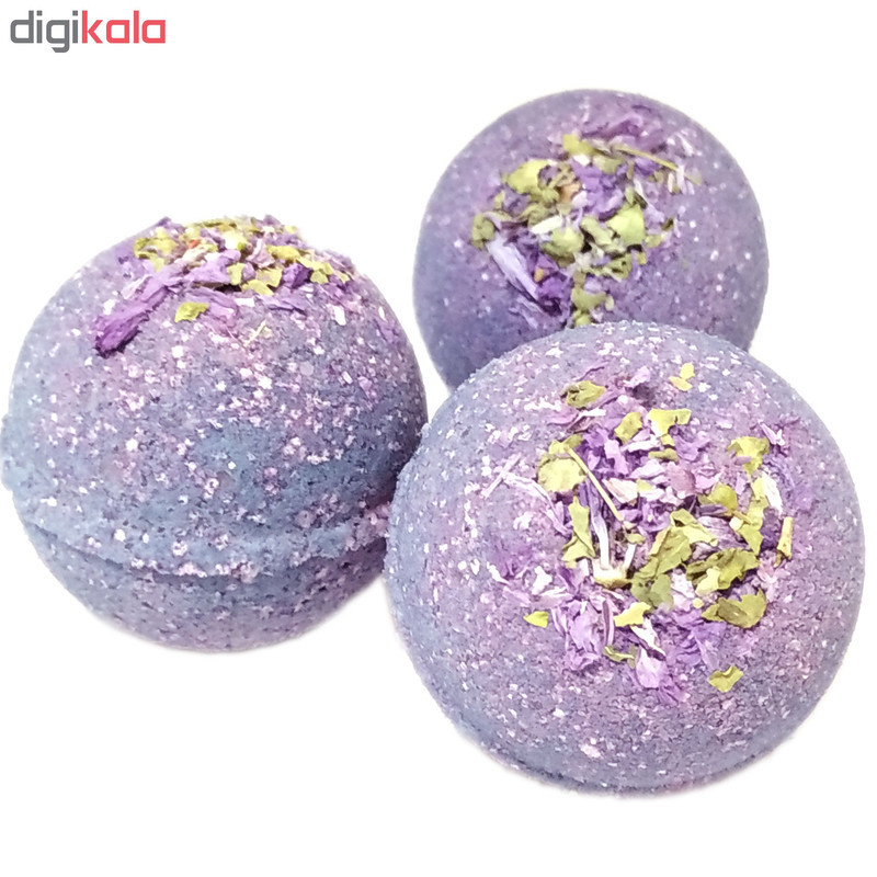کوکتل نمک حمام اور مدل Lavender وزن 300 گرم بسته 3 عددی