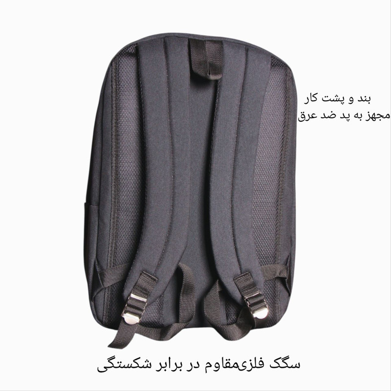 کوله پشتی لپ تاپ مدل L16مناسب برای لپ تاپ تا ۱۶ اینچ