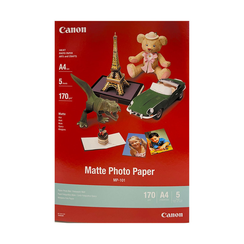 کاغذ عکس کانن مدل PIXMA Inkjet سایز A4 بسته 20 عددی