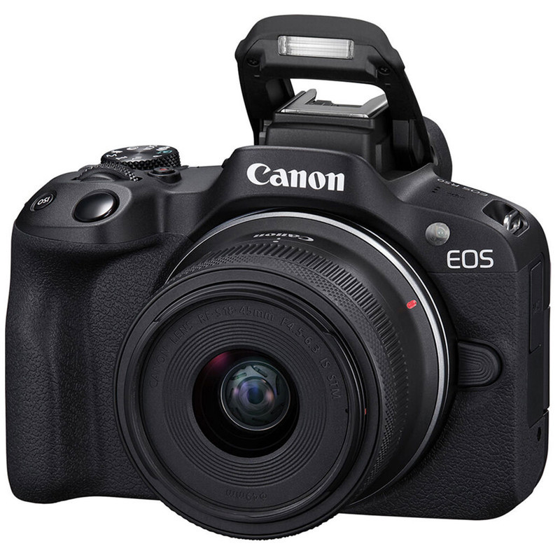 دوربین دیجیتال کانن مدل EOS R50 RF-S 18-45MM