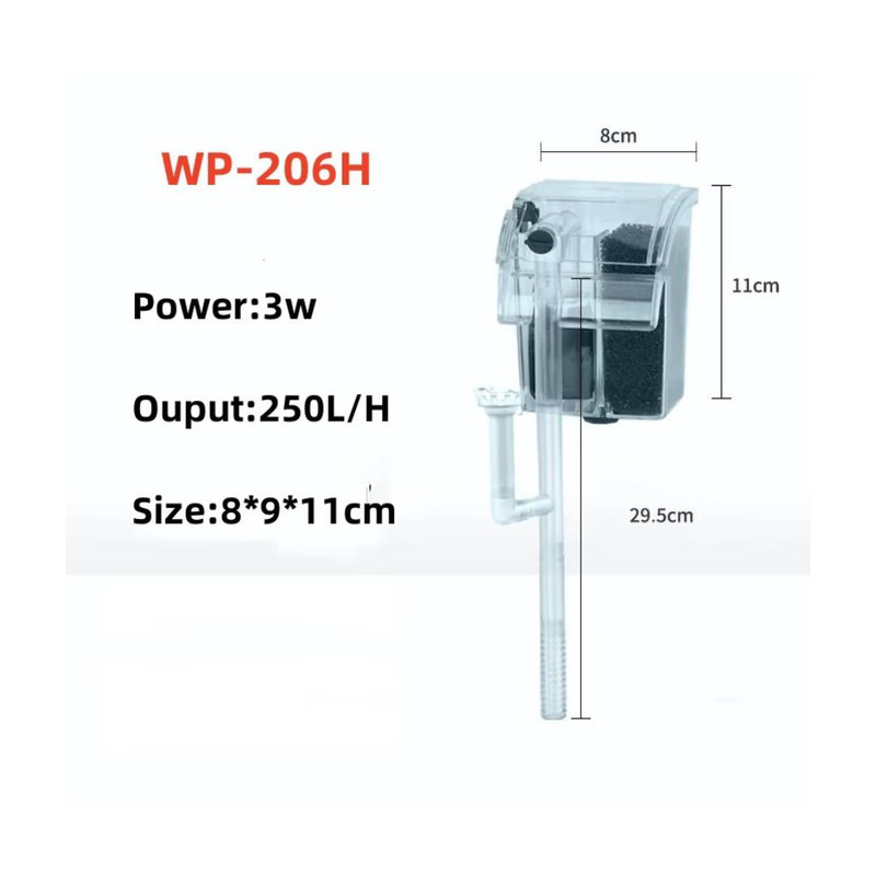 فیلتر آکواریوم سوبو مدل WP-206H