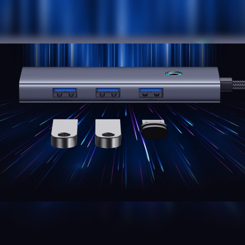 هاب 5 پورت USB-C باسئوس مدل BS-OH150
