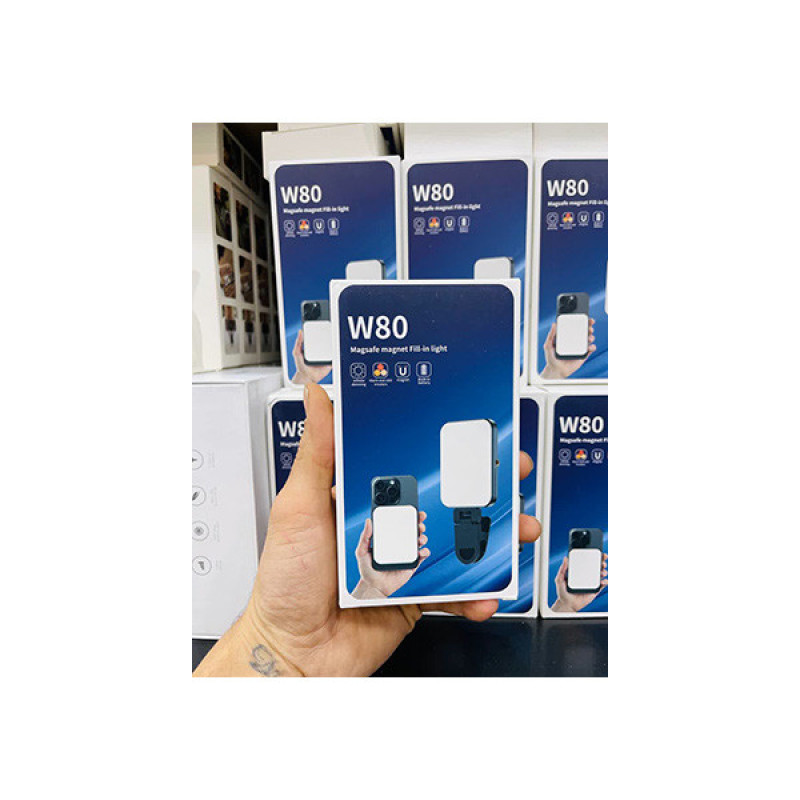 نور ثابت ال ای دی مدل W80 RGB