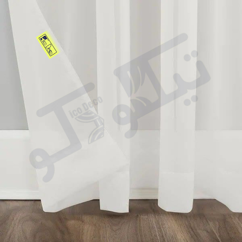 پرده پانچ تیکو دکو مدل حریر کلاسیک سایز 180x300 سانتی‌متر