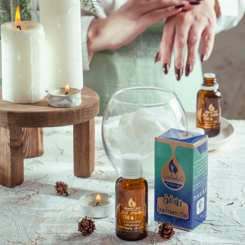 روغن ترک دست و پا گیاه قانون مدل گیاهی حجم 30 میلی لیتر