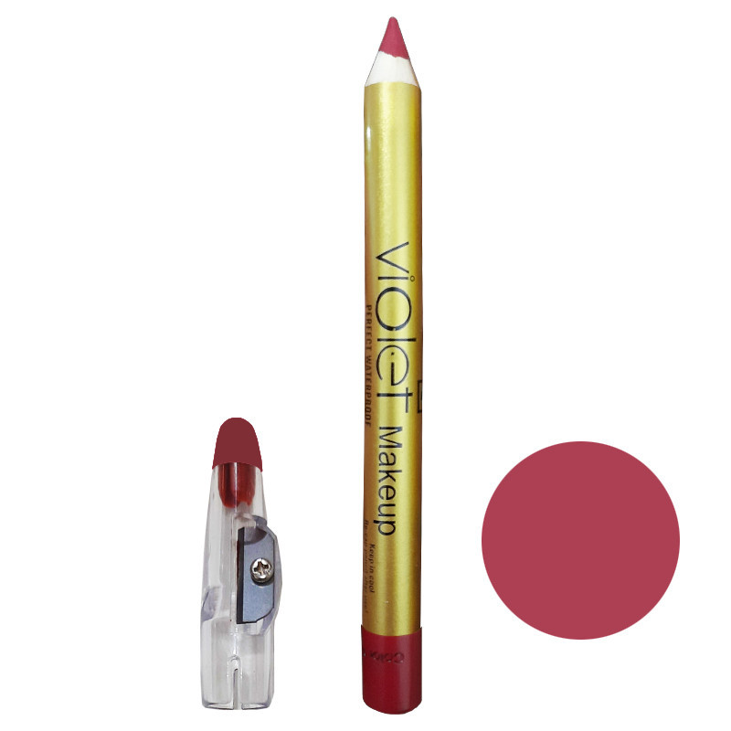 رژ لب مدادی وییولت مدل Makeup کد 02