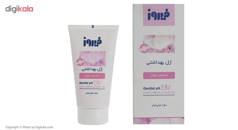 ژل بهداشتی بانوان فیروز مدل Intimate Gel حجم 150 میلی لیتر