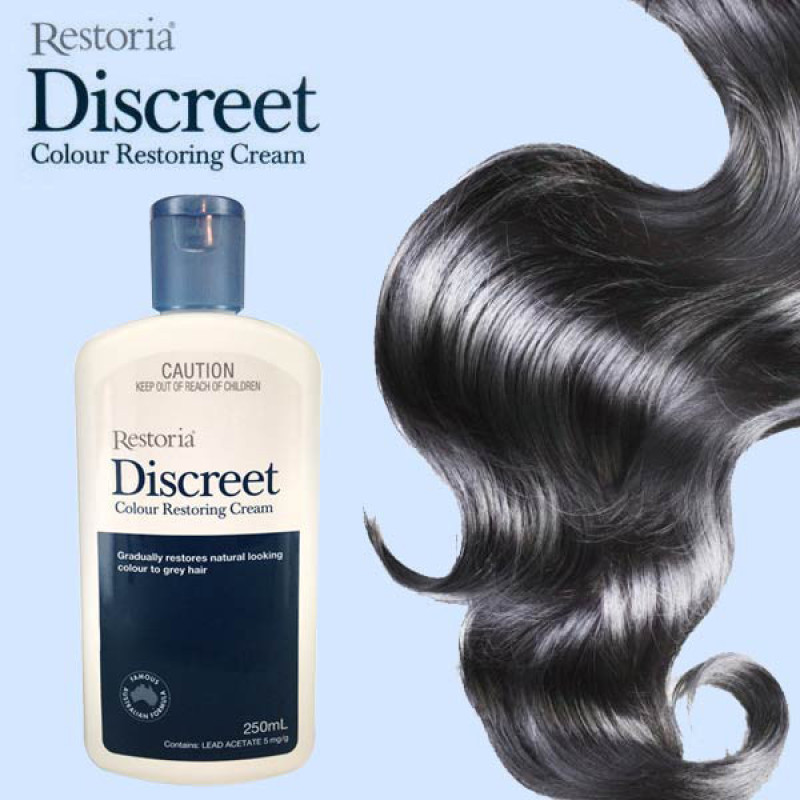 کرم رنگ مو ریستوریا مدل Discreet رنگ مشکی طبیعی حجم 250 میلی لیتر