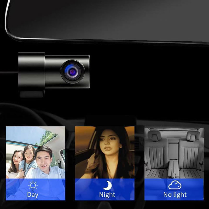 دوربین فیلم برداری ثبت وقایع خودرو مدل آینه‌ای لمسی RoadLens-WS8