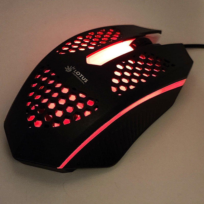 ماوس مخصوص بازی لوتوس مدل RGB-6W کد 2024