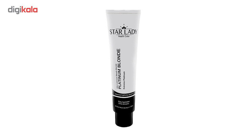 کرم بی رنگ کننده استارلیدی مدل Platinum Blonde حجم 240 میلی لیتر